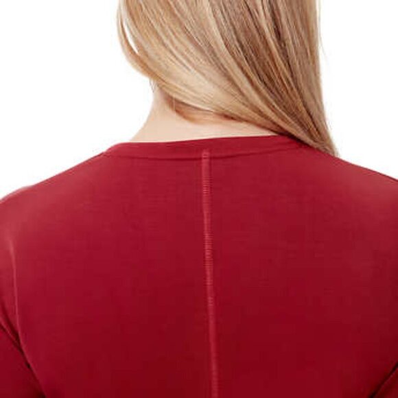 NEW UP! Long Sleeve Knit Top | Red - Picture 5 of 7